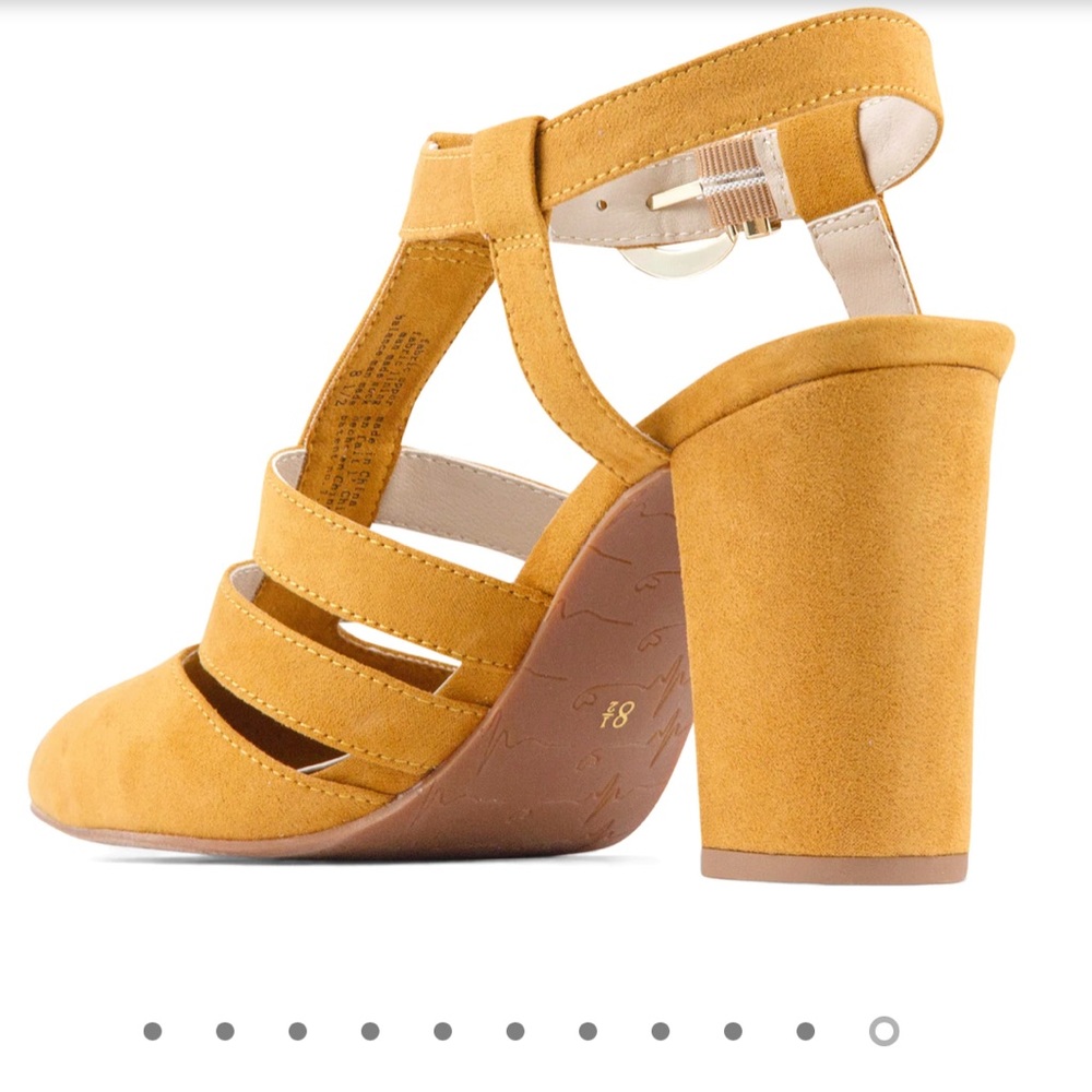 BC Terrance Mustard Heels - Picture 4 of 14